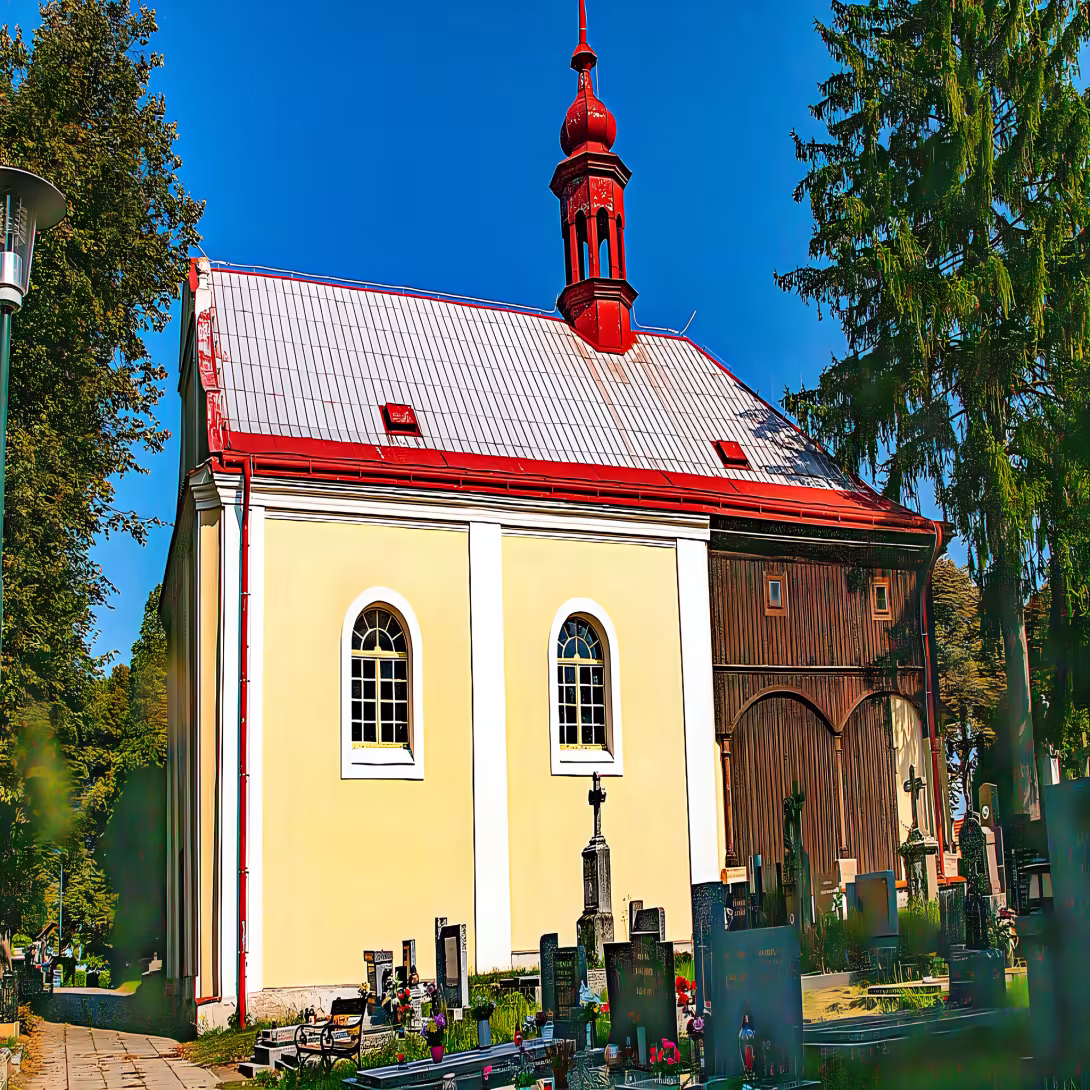 kostel Panny Marie Sedmibolestné v Týnci nad Labem