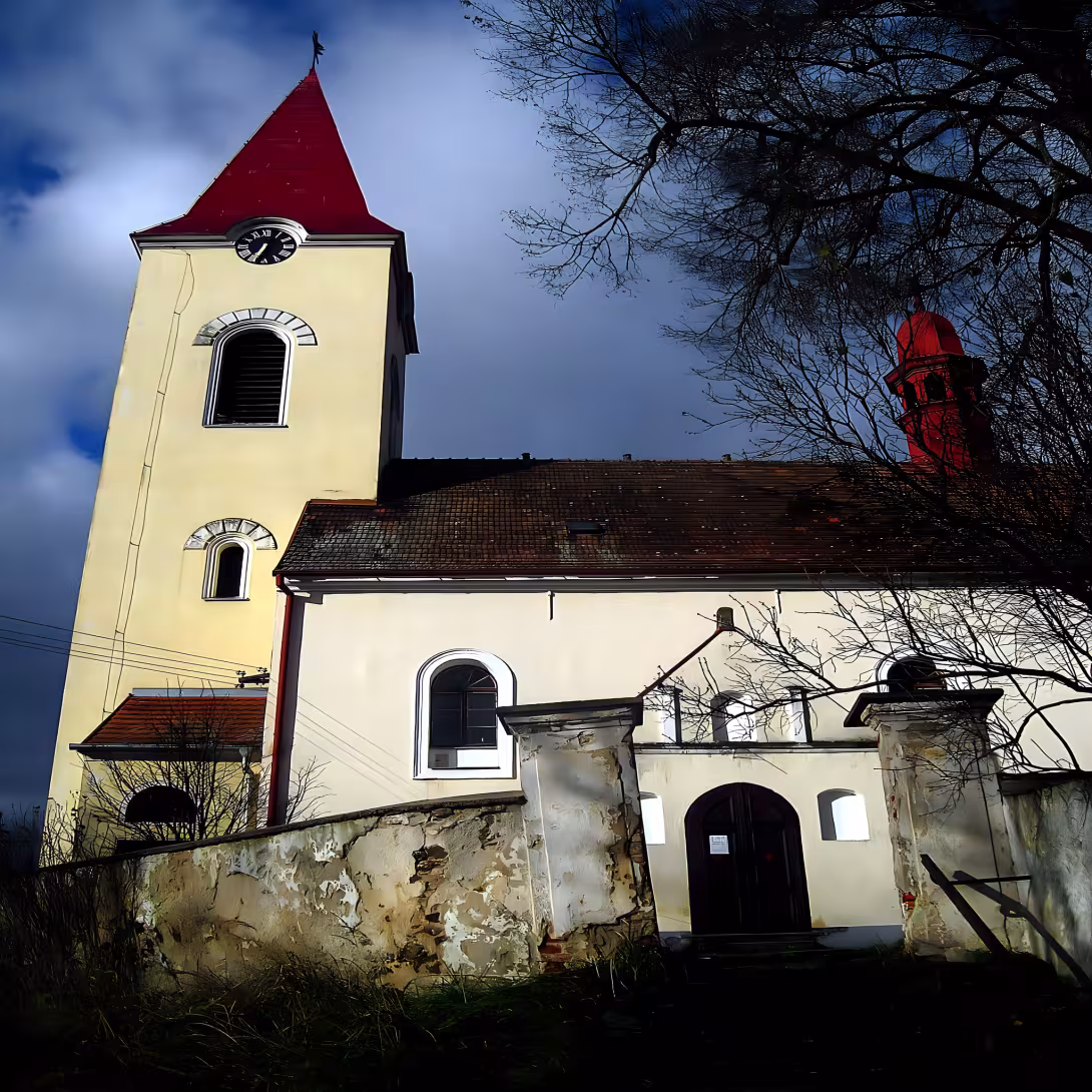 kostel Všech svatých (Lutová)
