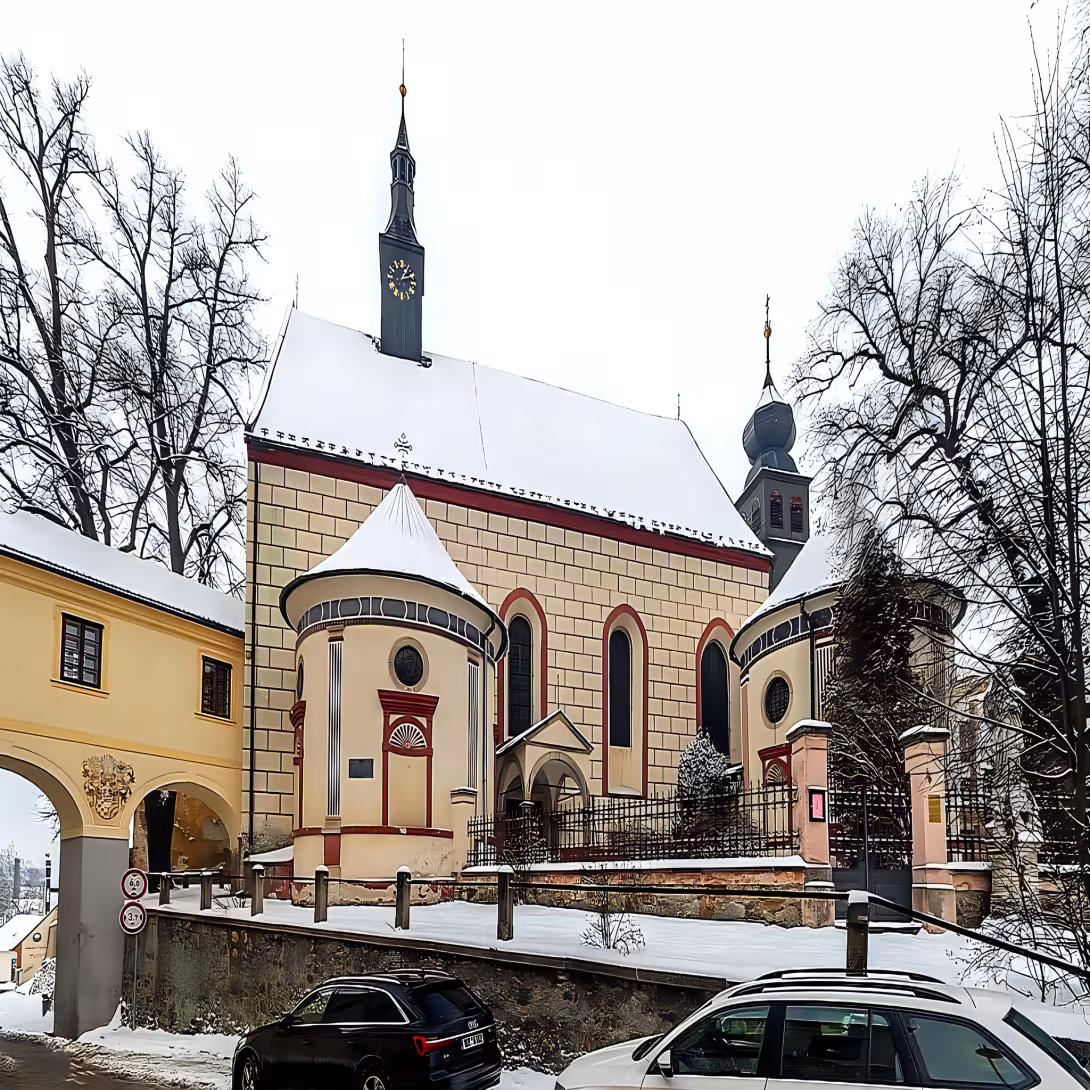 kostel svaté Kateřiny v Jindřichově Hradci