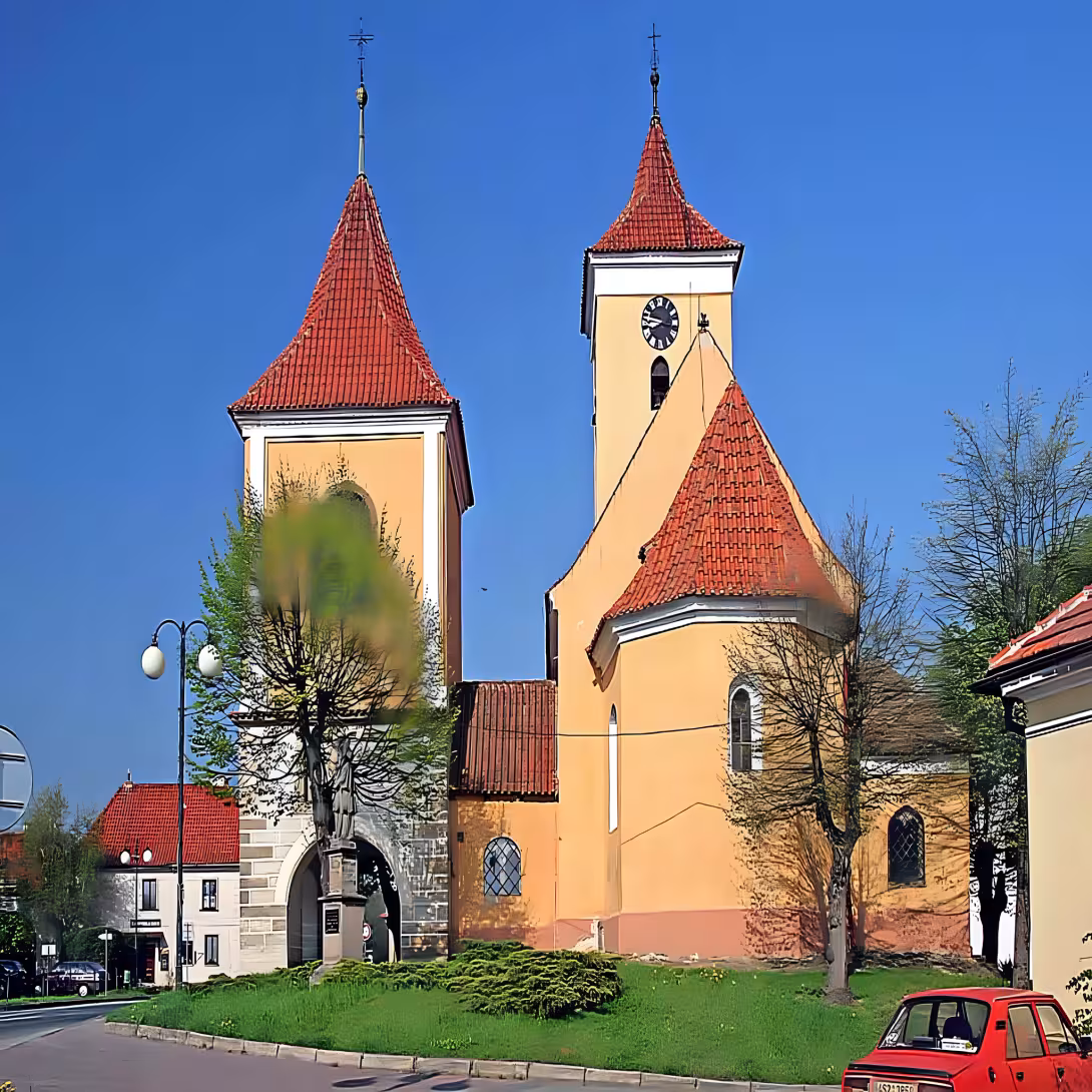 kostel svatého Václava v Nehvizdech