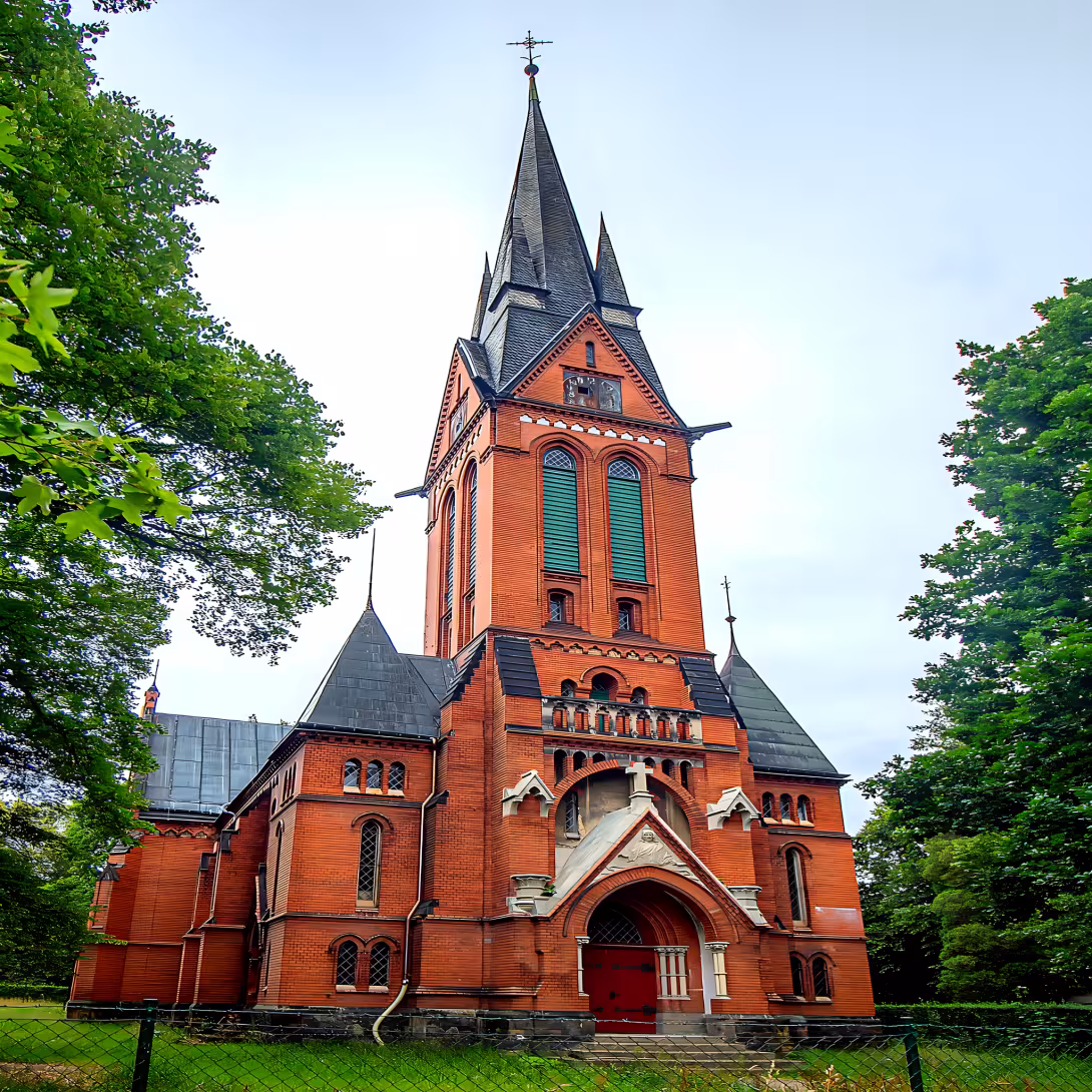 Červený kostel ve Varnsdorfu