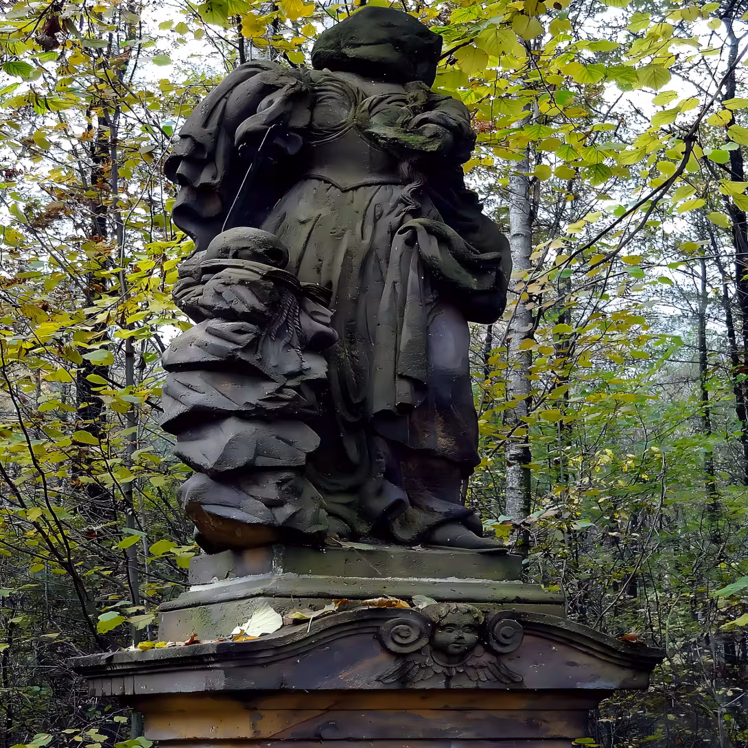 socha svaté Máří Magdaleny