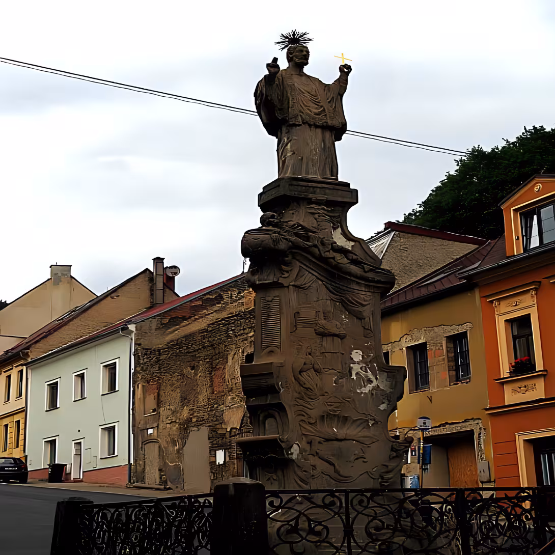 socha svatého Františka Xaverského (Krupka)
