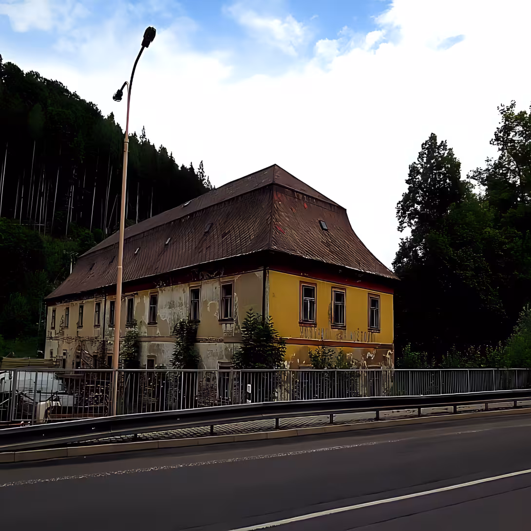 zájezdní hostinec v Arnoštově