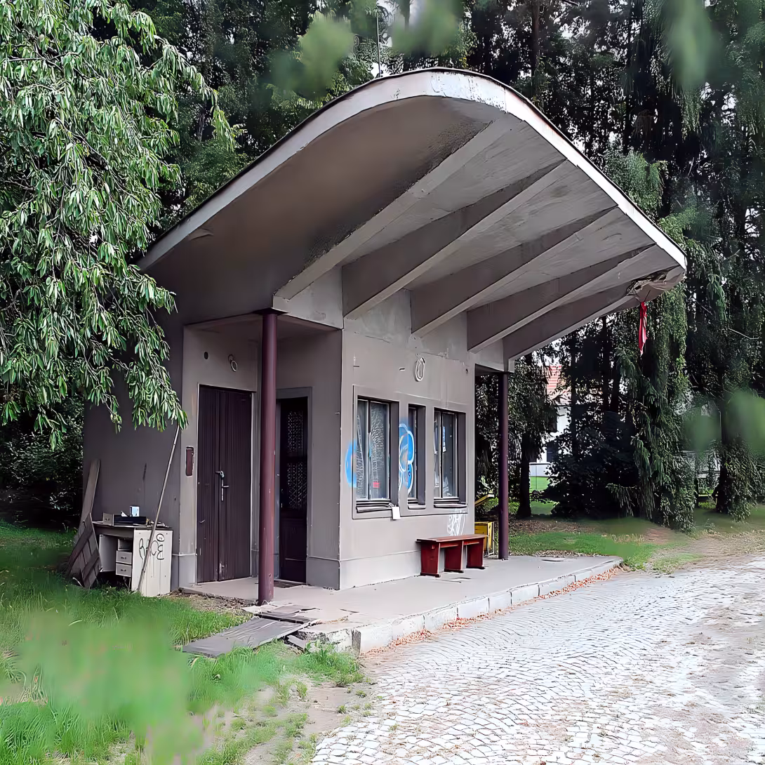 čerpací stanice Milín