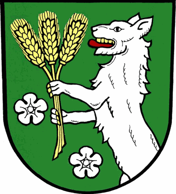 Znak obce Vlčice