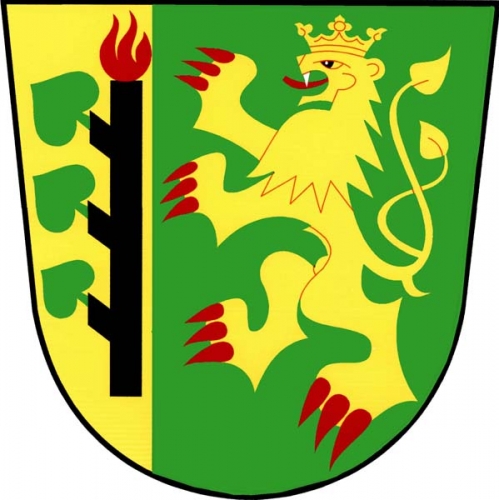 Znak obce Lesná