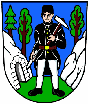 Znak obce Pod Bezručovým vrchem