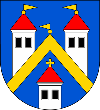 Znak obce Ledce