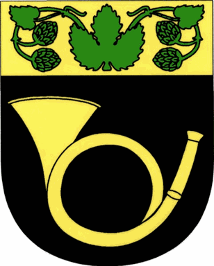 Znak obce Řevničov