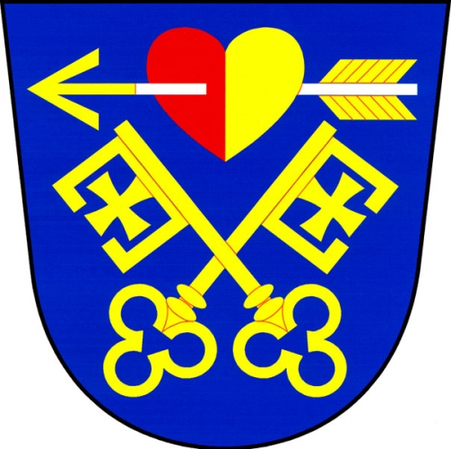 Znak obce Střelice