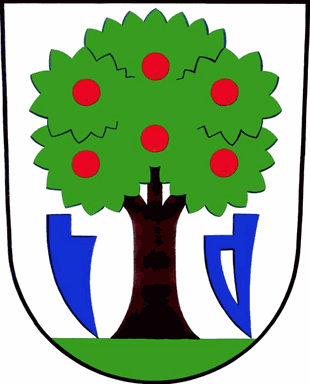 Znak obce Luhačovice