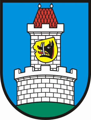 Znak obce Hutě pod Třemšínem