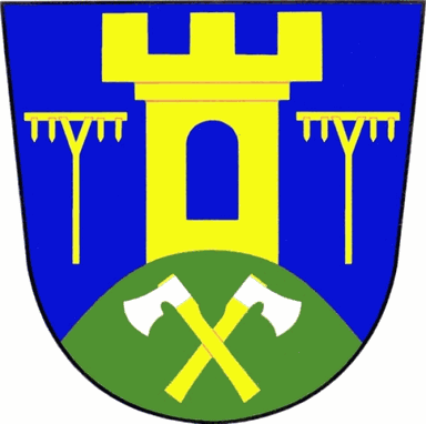 Znak obce Hoštejn