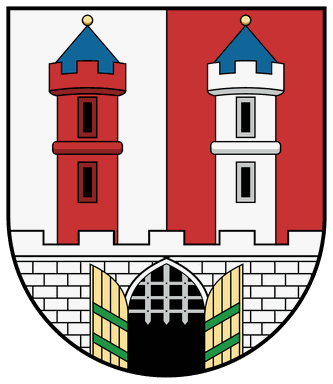 Znak obce Hradec nad Moravicí