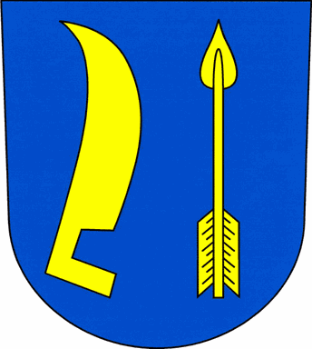 Znak obce Střelice