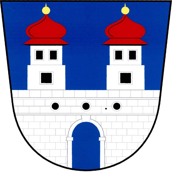 Znak obce Kravaře
