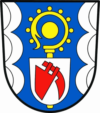 Znak obce Hněvotín