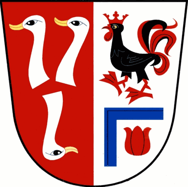 Znak obce Lužany