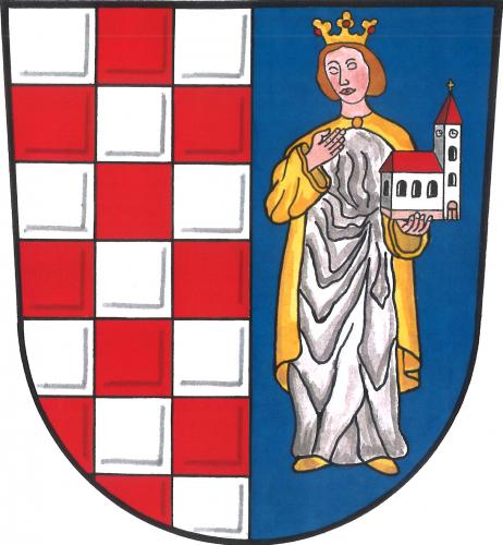Znak obce Kostelec