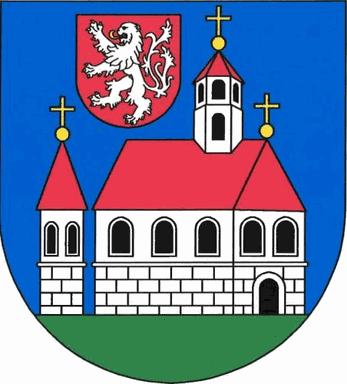 Znak obce Kostelec nad Labem
