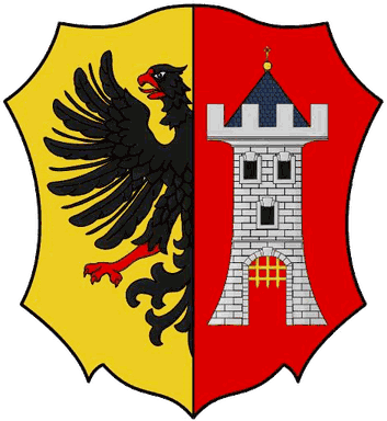 Znak obce Město Touškov