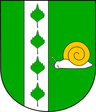 Znak obce Březina