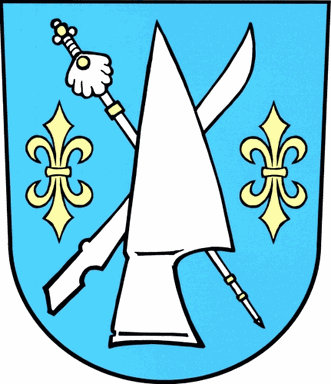 Znak obce Černín