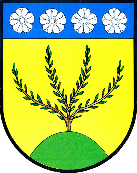 Znak obce Oskořínek