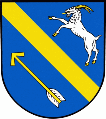Znak obce Střelské Hoštice