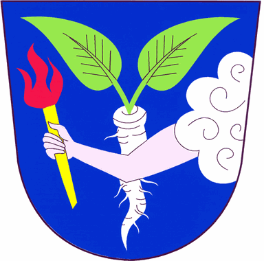 Znak obce Hlízov