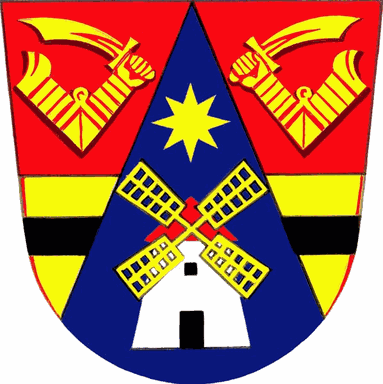 Znak obce Kuželov