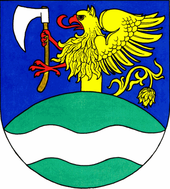 Znak obce Povrly