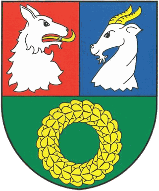 Znak obce Vlkaneč