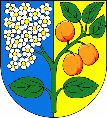 Znak obce Prackovice nad Labem