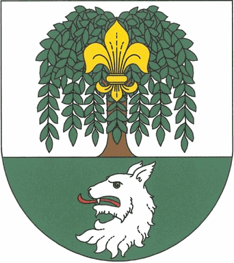 Znak obce Milostín