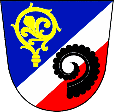 Znak obce Sluhy