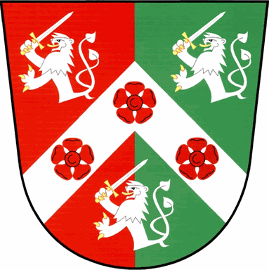 Znak obce Vahaneč