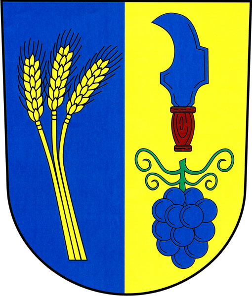 Znak obce Odrovice