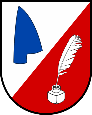 Znak obce Písařov
