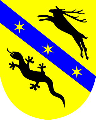 Znak obce Ostrov nad Oslavou