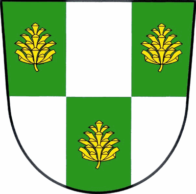 Znak obce Veliny