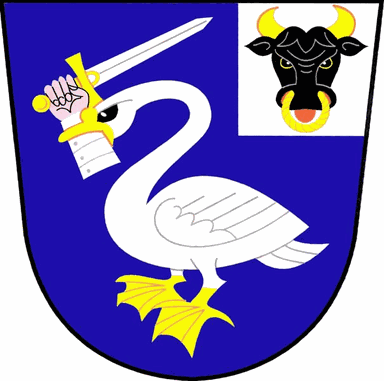 Znak obce Křtěnov